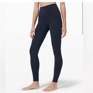 LULULEMON Wunder Under Legging True Navy
